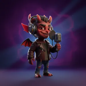 Demon voice effect